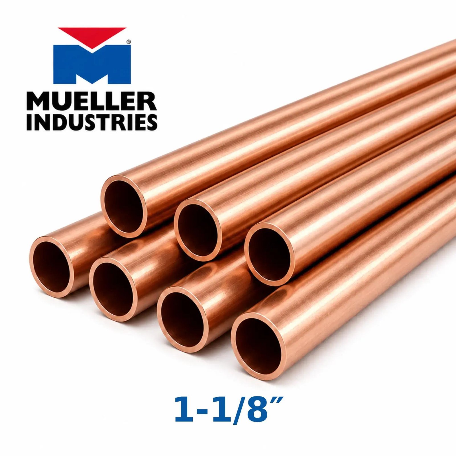 مواسير نحاس مولر أمريكي مستقيمة (MUELLER Pipe)